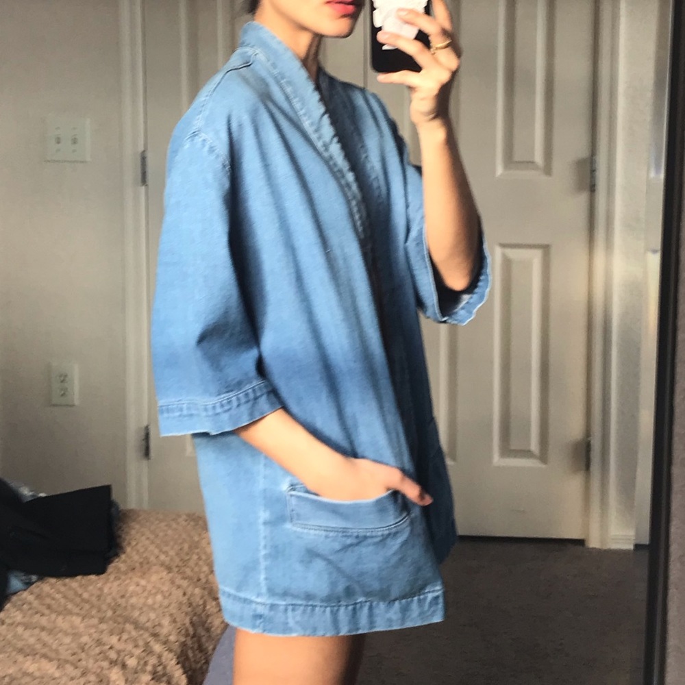 Cutest jean cover up